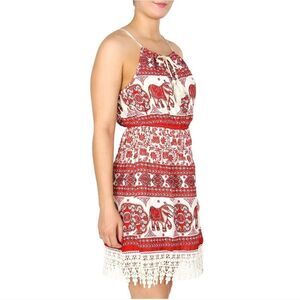 Sleeveless elephant dress